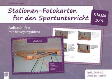 portada Stationen-Fotokarten für den Sportunterricht - Klasse 3/4 (en Alemán)