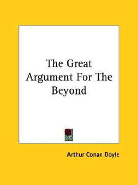 portada the great argument for the beyond (en Inglés)