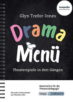 portada Drama Menü - Theaterspiele in Drei Gängen (en Alemán)