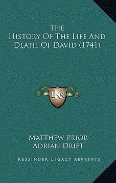 portada the history of the life and death of david (1741) (en Inglés)