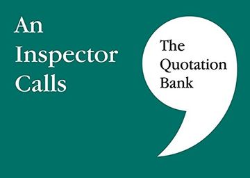 portada The Quotation Bank: An Inspector Calls (en Inglés)