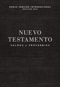 portada Nvi, Nuevo Testamento de Bolsillo, con Salmos y Proverbios, Tapa Rústica, Negro