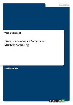 portada Einsatz neuronaler Netze zur Mustererkennung (German Edition)