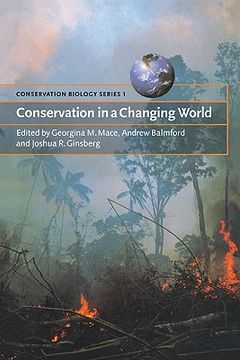 portada Conservation in a Changing World Paperback (Conservation Biology) (en Inglés)