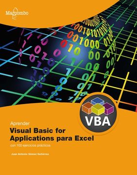 portada APRENDER VISUAL BASIC PARA APLICACIONES EN EXCEL CON 100 EJE (in Spanish)