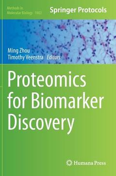 portada proteomics for biomarker discovery (en Inglés)
