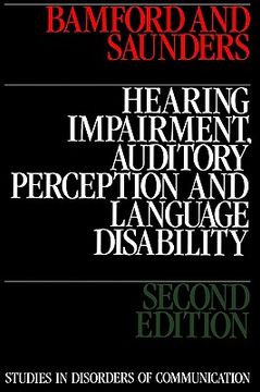 portada hearing impairment, auditory perception and language disability (in English)