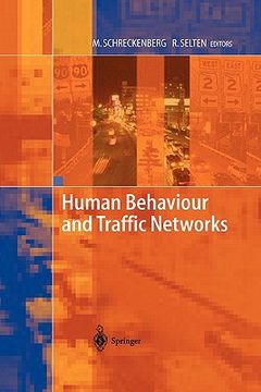 portada human behaviour and traffic networks (en Inglés)