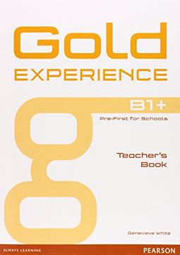 portada Gold Experience b1+ Teacher's Book (in English)