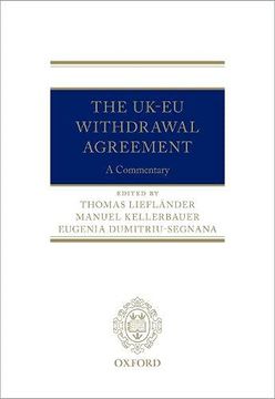 portada The Uk-Eu Withdrawal Agreement: A Commentary (en Inglés)