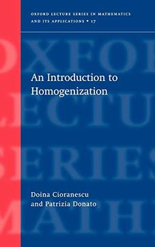portada An Introduction to Homogenization (Oxford Lecture Series in Mathematics and its Applications) 