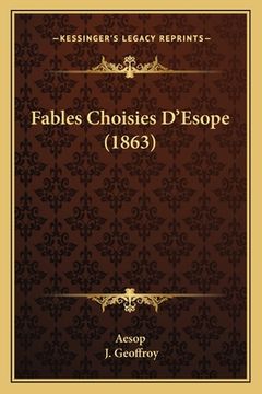 portada Fables Choisies D'Esope (1863) (en Francés)