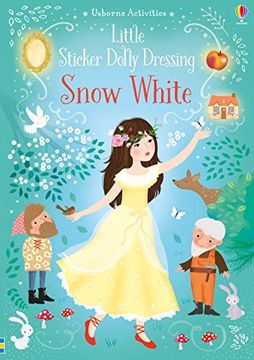 portada Little Sticker Dolly Dressing Snow White (en Inglés)