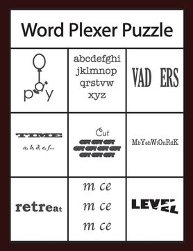 portada Word Plexer Puzzle: Rebus Puzzles Word or Phrase Fun and Challenge Game (en Inglés)