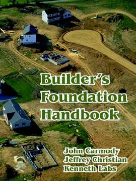 portada builder's foundation handbook (en Inglés)