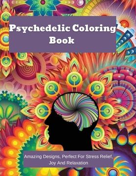 portada Psychedelic Coloring Book (in English)