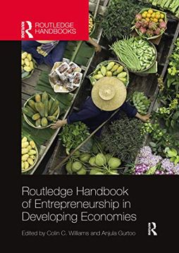 portada Routledge Handbook of Entrepreneurship in Developing Economies (Routledge International Handbooks) (en Inglés)