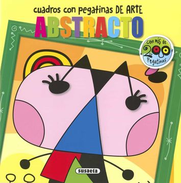 portada Arte Abstracto (Cuadros con Pegatinas) (in Spanish)