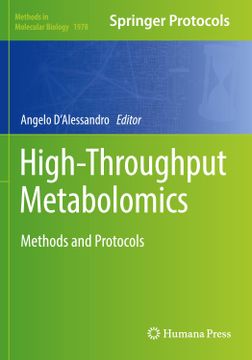 portada High-Throughput Metabolomics: Methods and Protocols (in English)