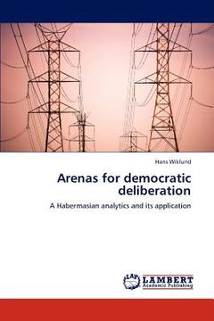 portada arenas for democratic deliberation (in English)
