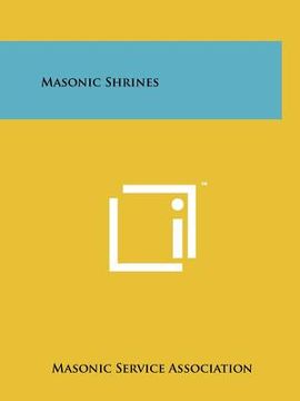 portada masonic shrines (en Inglés)