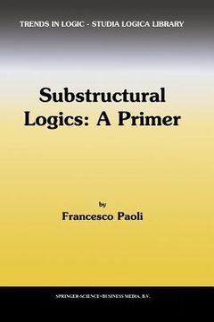 portada substructural logics (en Inglés)