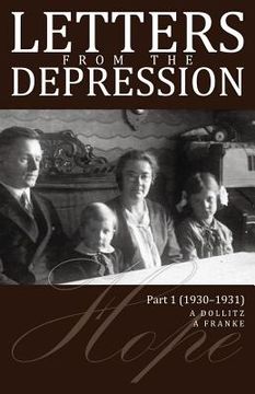 portada Letters from the Depression: Part 1 (1930-1931) (en Inglés)