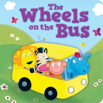 portada The Wheels on the Bus: Padded Board Book (en Inglés)