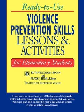 portada ready-to-use violence prevention skills lessons & activities for elementary students