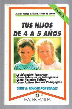 portada Tus Hijos de 4 a 5 Años (in Spanish)