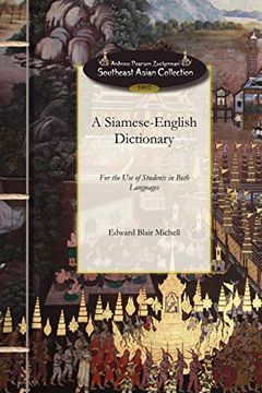 portada Siamese-English Dictionary (in English)