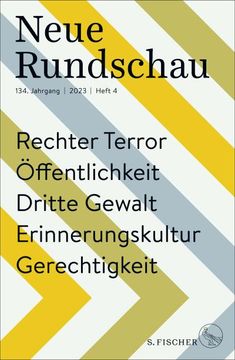 portada Neue Rundschau 2023/4 (en Alemán)