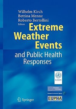 portada extreme weather events and public health responses (en Inglés)