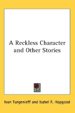portada a reckless character and other stories (in English)
