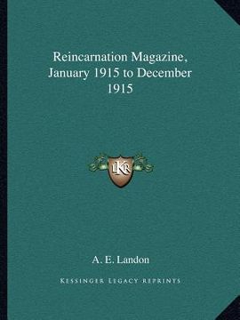 portada reincarnation magazine, january 1915 to december 1915 (in English)