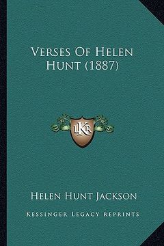 portada verses of helen hunt (1887) (en Inglés)