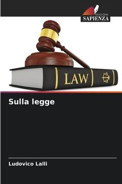portada Sulla legge (en Italiano)
