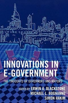 portada innovations in e-government: the thoughts of governors and mayors (en Inglés)