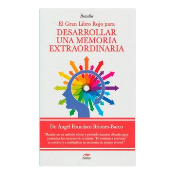 portada El Gran Libro Rojo Para Desarrollar una Memoria Extraordinaria (in Spanish)
