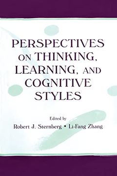 portada Perspectives on Thinking, Learning, and Cognitive Styles (Educational Psychology Series) (en Inglés)