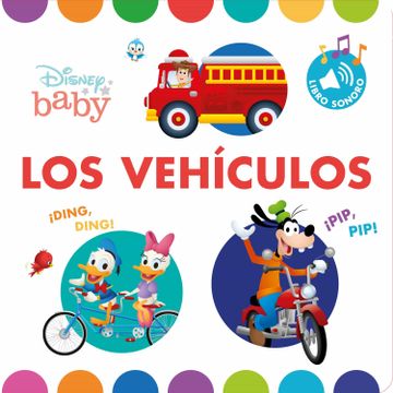 portada Disney Baby. Los Vehículos. Libro con Sonidos (in Spanish)