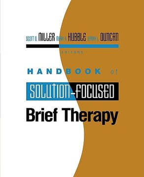 portada handbook of solution-focused brief therapy (en Inglés)