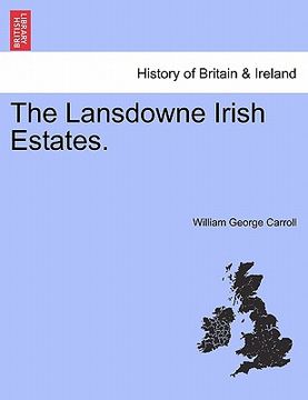 portada the lansdowne irish estates. (en Inglés)
