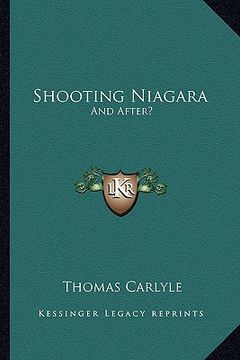 portada shooting niagara: and after? (en Inglés)