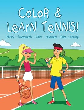 portada Color & learn tennis! (in English)