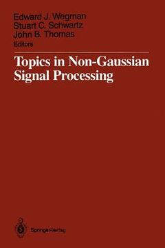 portada topics in non-gaussian signal processing (en Inglés)