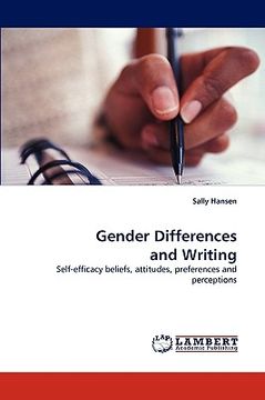 portada gender differences and writing (en Inglés)