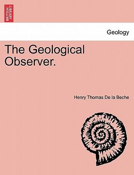 portada the geological observer. (in English)