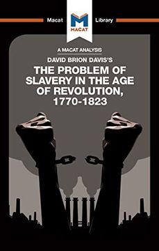 portada An Analysis of David Brion Davis's the Problem of Slavery in the Age of Revolution, 1770-1823 (en Inglés)