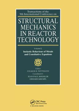 portada Structural Mechanics in Reactor Technology: Inelastic Behavior of Metals and Constitutive Equations (en Inglés)